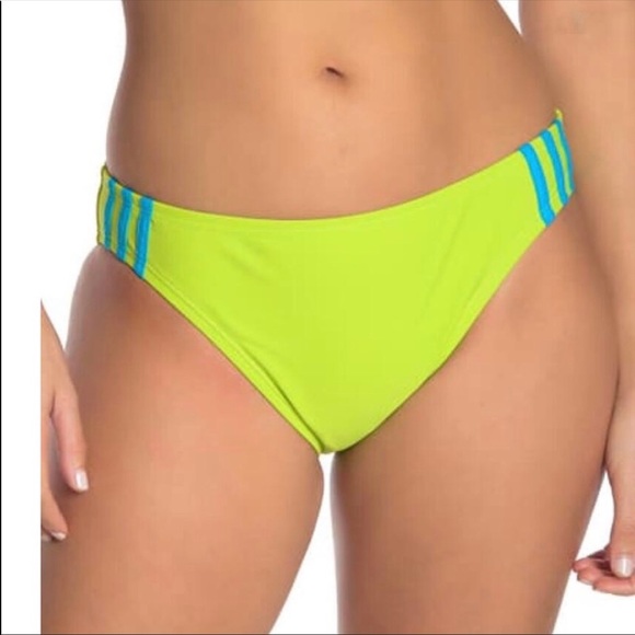 Adidas lime green swim top/ bottom - Picture 8 of 9